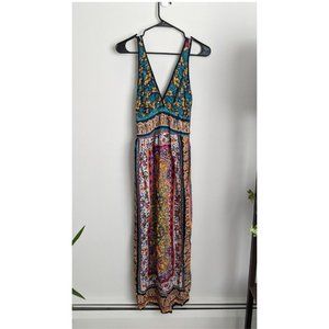 Floral Printed Angie Maxi Dress